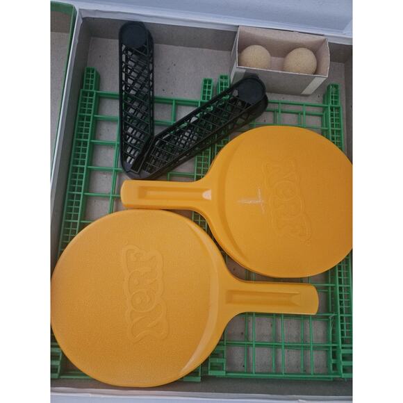 Vintage 1982 Official NERF‎ Ping Pong Indoor Game In Box - Picture 16 of 16